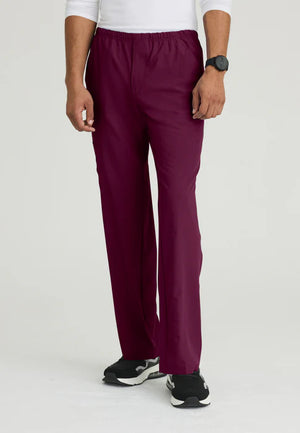 Color: Vino - vista frontal Pantalon Skechers Structure Hombre en Medimed Honduras