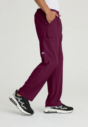 Color: Vino - vista posterior Pantalon Skechers Structure Hombre en Medimed Honduras