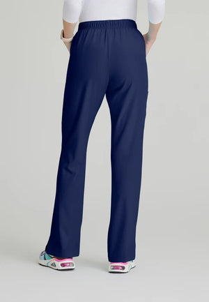 Color: Azul Marino - vista posterior Pantalon Mujer 3 Bolsillos Skechers en Medimed Honduras