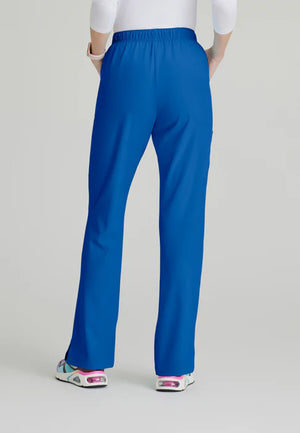 Color: Azul Royal - detalle Pantalon Mujer 3 Bolsillos Skechers en Medimed Honduras