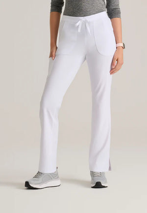 Color: Blanco - vista frontal Pantalon Mujer 3 Bolsillos Skechers en Medimed Honduras