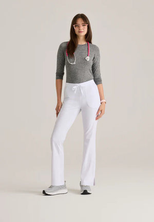 Color: Blanco - vista lateral Pantalon Mujer 3 Bolsillos Skechers en Medimed Honduras