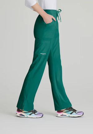 Color: Verde Hunter - vista posterior Pantalon Mujer 3 Bolsillos Skechers en Medimed Honduras