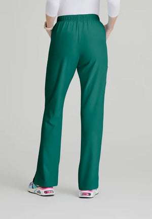 Color: Verde Hunter - detalle Pantalon Mujer 3 Bolsillos Skechers en Medimed Honduras