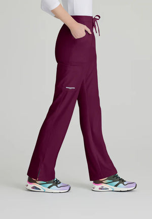 Color: Vino - vista posterior Pantalon Mujer 3 Bolsillos Skechers en Medimed Honduras