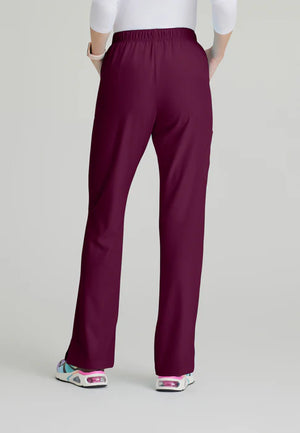 Color: Vino - detalle Pantalon Mujer 3 Bolsillos Skechers en Medimed Honduras
