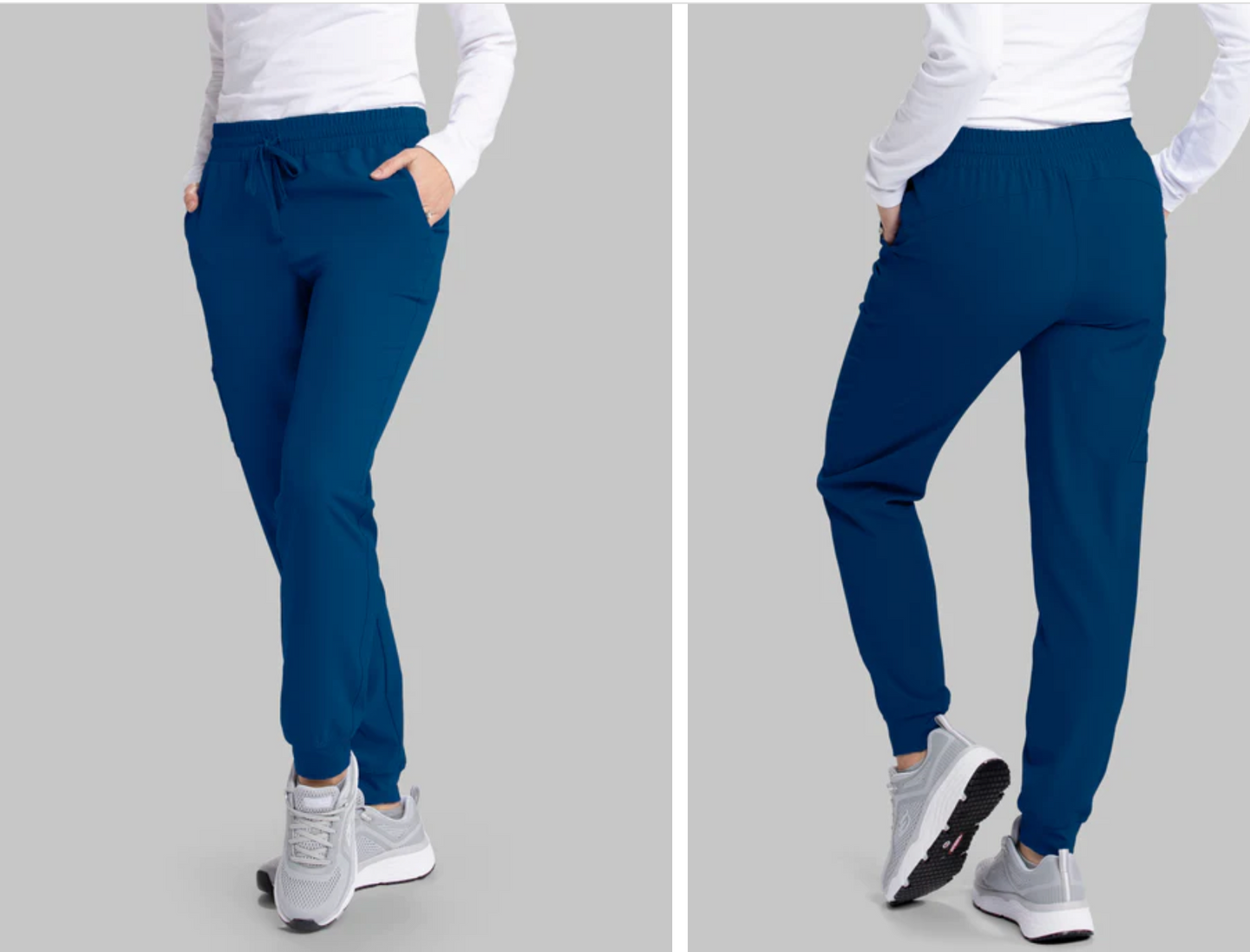 
                  
                    Pantalón de jogger de Skechers by Barco, modelo SKP552, con 4 bolsillos, diseñado para profesionales de la salud que valoran la comodidad y la eficiencia en su indumentaria.
                  
                