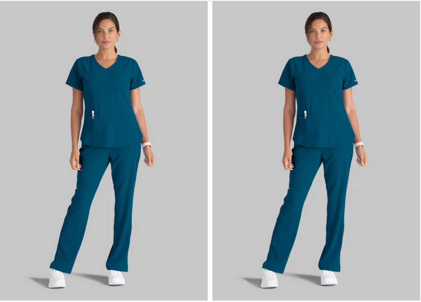 
                  
                    Pantalón recto de tiro medio de Skechers by Barco, modelo SK201, con 3 bolsillos, ideal para profesionales de la salud que buscan confort y funcionalidad.
                  
                