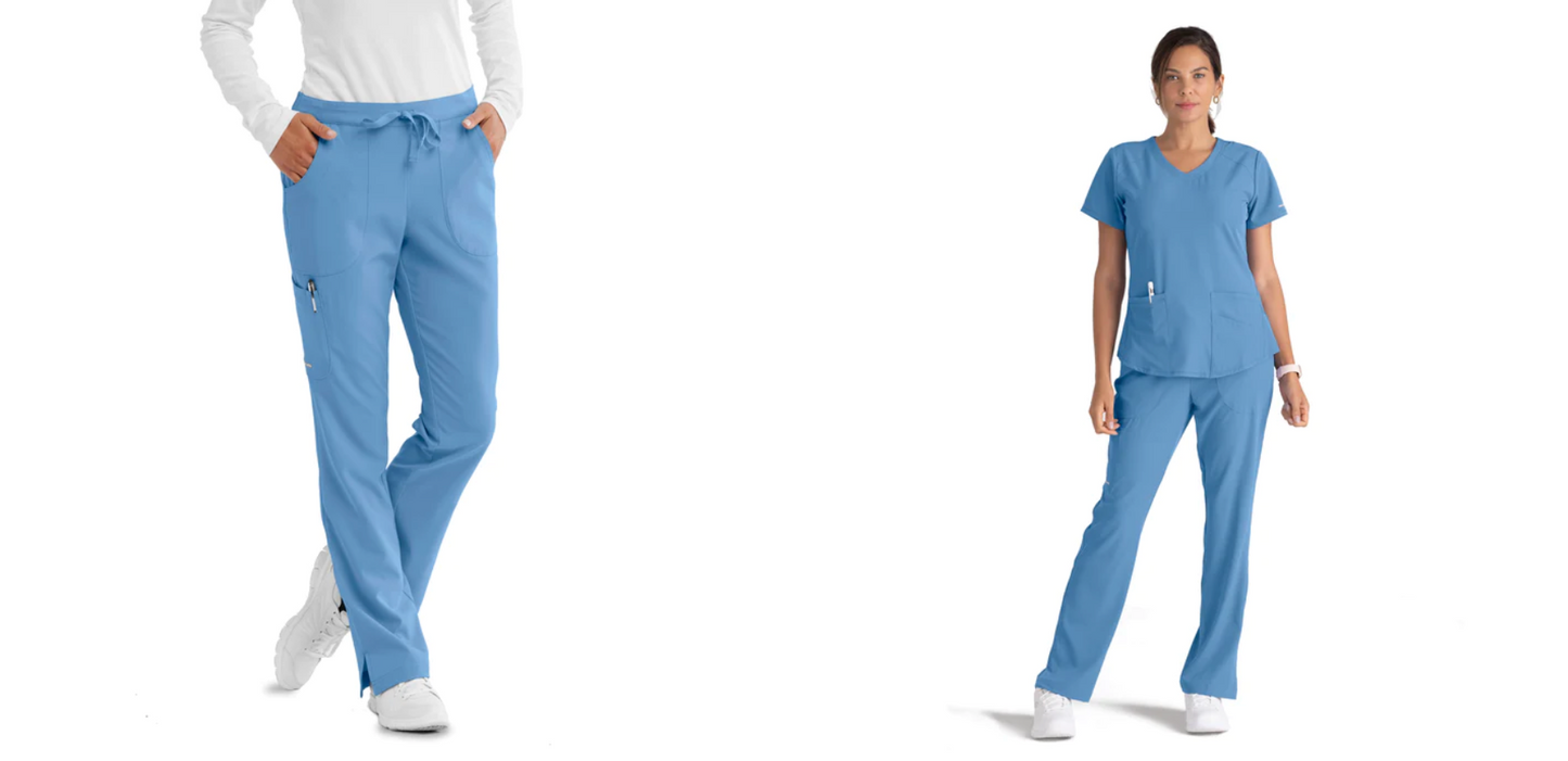 
                  
                    Pantalón recto de tiro medio de Skechers by Barco, modelo SK201, con 3 bolsillos, ideal para profesionales de la salud que buscan confort y funcionalidad.
                  
                