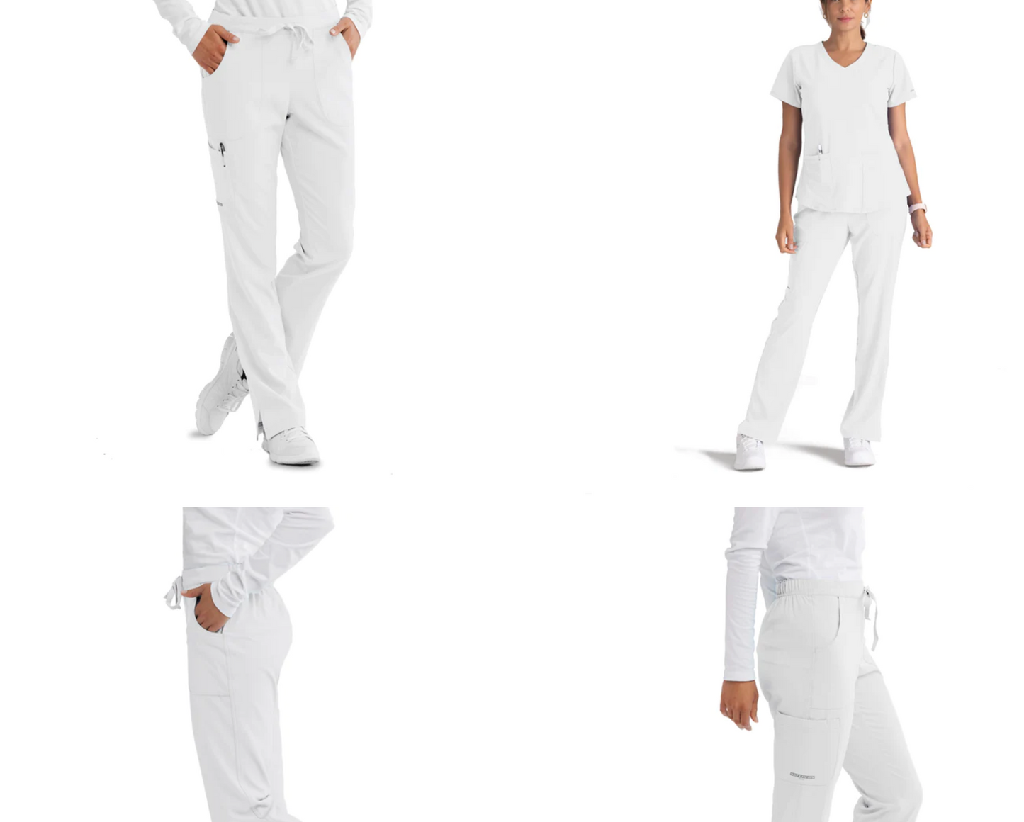 
                  
                    Pantalón recto de tiro medio de Skechers by Barco, modelo SK201, con 3 bolsillos, ideal para profesionales de la salud que buscan confort y funcionalidad.
                  
                