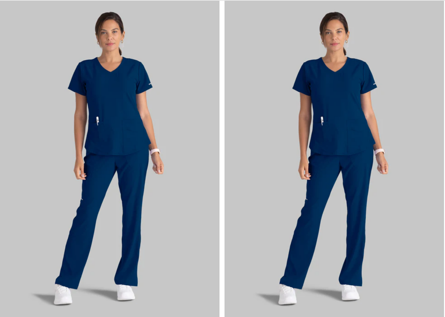 
                  
                    Pantalón recto de tiro medio de Skechers by Barco, modelo SK201, con 3 bolsillos, ideal para profesionales de la salud que buscan confort y funcionalidad.
                  
                