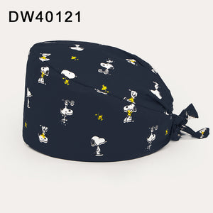 Gorro de quirofano ajustable con banda para el sudor, adecuado para hombres y mujeres