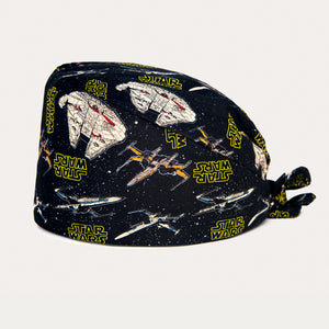Gorro de quirofano ajustable con banda para el sudor, adecuado para hombres y mujeres