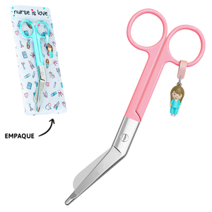 Tijeras lister de vendaje para la enfermera, con colores y estampados exclusivos.