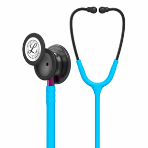 Color: Turquesa Ahumado - vista frontal Estetoscopio Littmann Classic III en Medimed Honduras