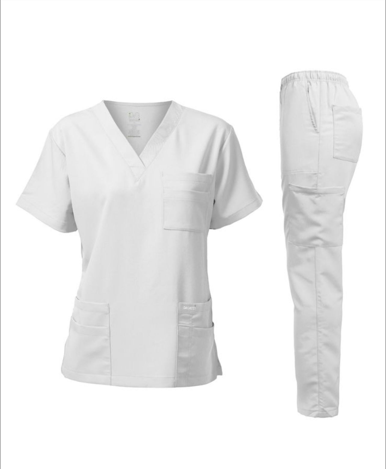 
                  
                    Dagacci Unisex 4-Way Stretch Medical Uniform:
                  
                