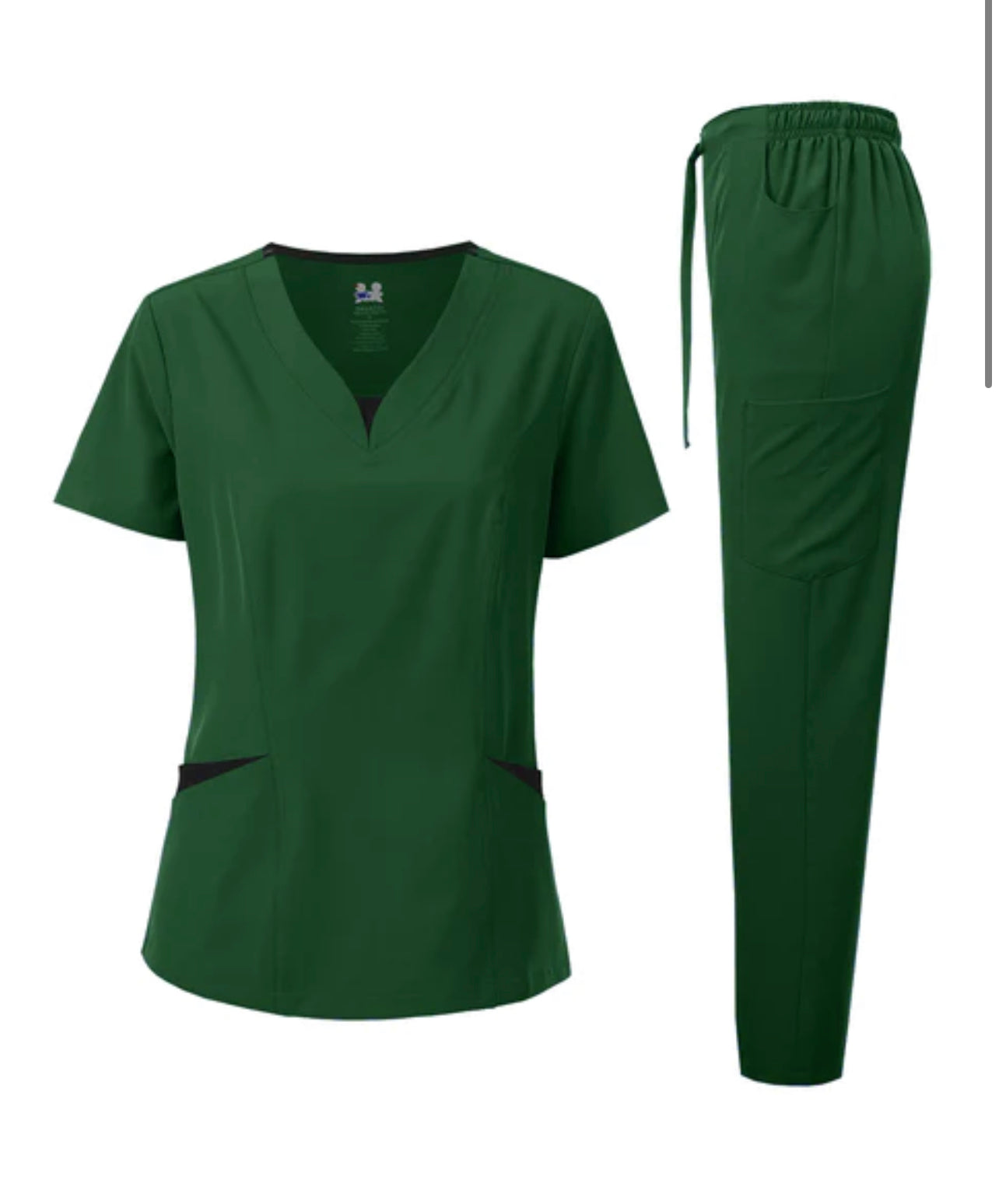 
                  
                    Dagacci 4-Way Stretch Two-Tone Medical Set Uniform
                  
                