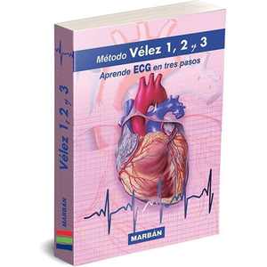 Método Vélez 1, 2 y 3 - Libros del método Vélez para electrocardiografia de Marbán Libros, en Medimed Honduras