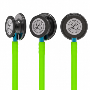 Color: Verde Lima Ahumado - vista lateral Estetoscopio Littmann Classic III en Medimed Honduras