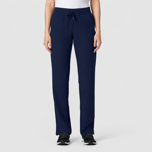 Color: Azul Marino - vista frontal Pantalón Jaanuu Xenos Cintura Elástica en Medimed Honduras