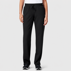 Color: Negro - vista frontal Pantalón Jaanuu Xenos Cintura Elástica en Medimed Honduras