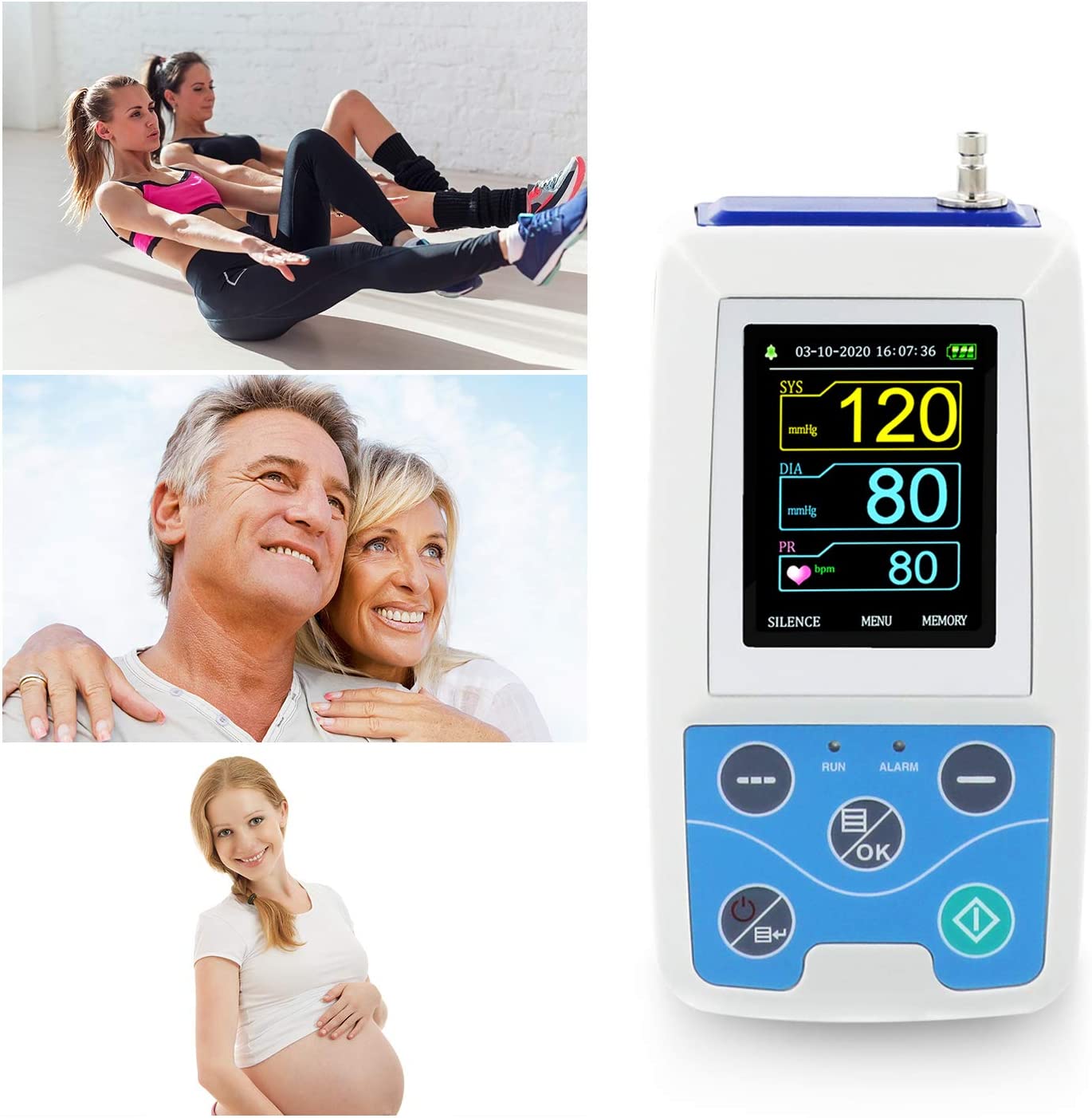 
                  
                    CONTEC Ambulatory Blood Pressure Monitor + 24-Hour NIBP Sleeve (One Cuff for Adult)
                  
                