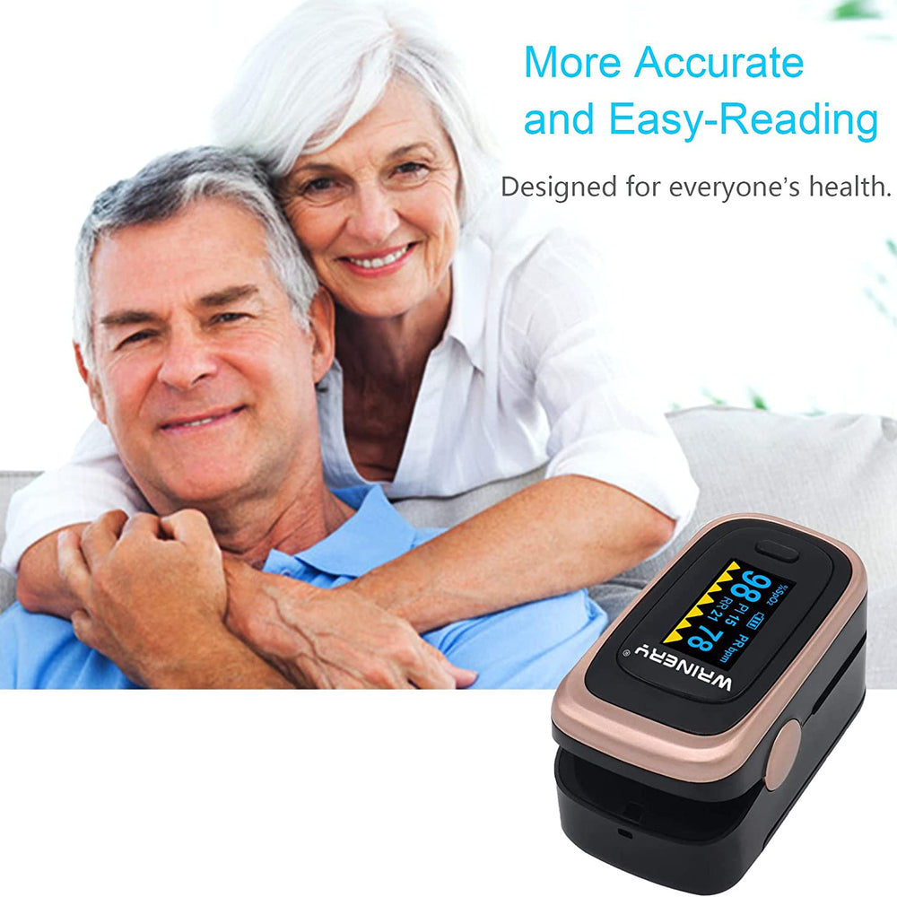 
                  
                    Oximeter Oxygen Saturation Monitor (O2), Pulse Oximeter, Oxygen Monitor, Battery Operated OLED Portable Oximetry, with Hanging Strip
                  
                