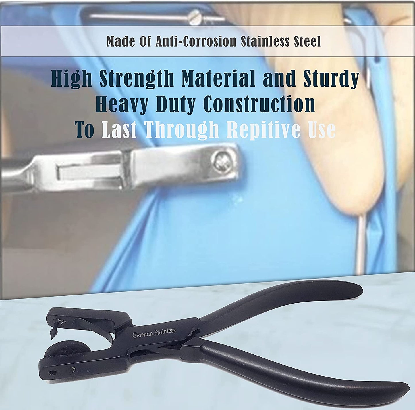 
                  
                    Stainless Steel Endodontic Rubber Puncher Dentistry
                  
                