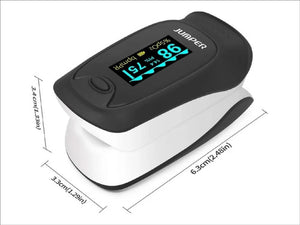 Jumper Pulse Oximeter with Dual Color OLED Display 