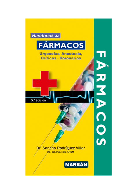 
                  
                    Fármacos Urgencia, Anestesia, Críticos y Coronarios - Handbook
                  
                