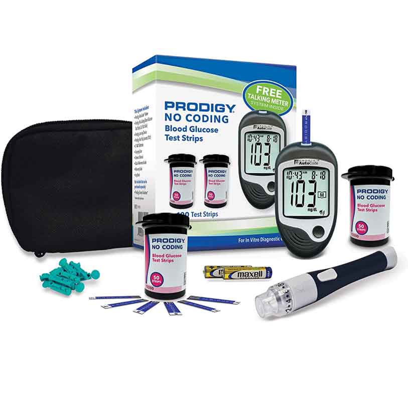 Glucometer+Lancets+device kit 