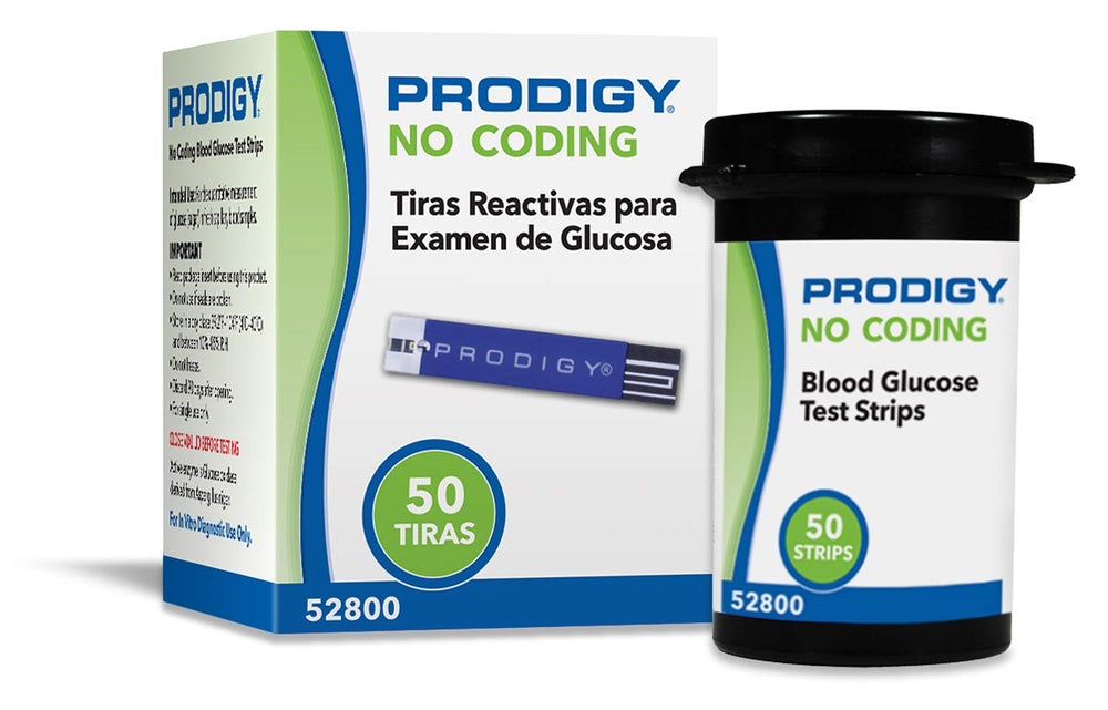 Tiras Prodigy de 50 Unidades