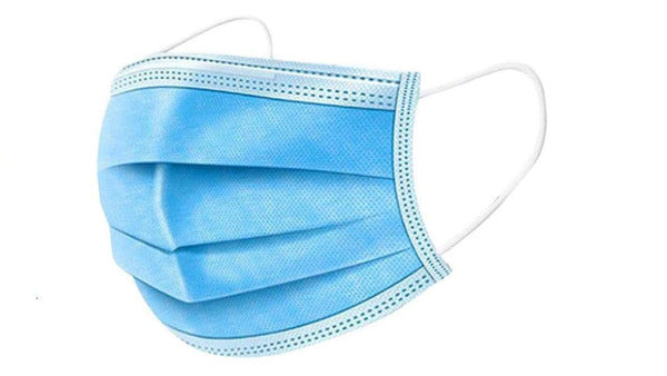 Blue Disposable Single-Use Masks