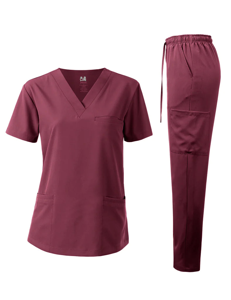 
                  
                    Uniforme Médico Elástico Unisex de 4 Vías Dagacci:
                  
                