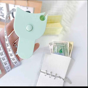 60 Inch Body Tape Measure, Locking Pin and Retractable Button, Ergonomic and Portable Design