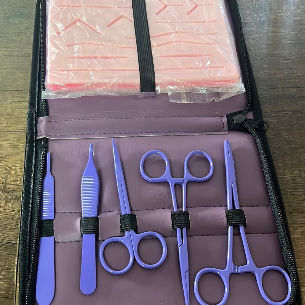 
                  
                    Minor Surgery Kit 5 Pieces Includes Silicone Pad for Practice, Dissection Kit
                  
                