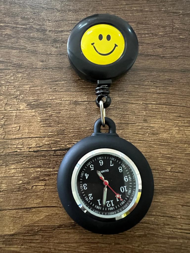 
                  
                    Nursing Clock with Retractable Second Hand and Figures
                  
                