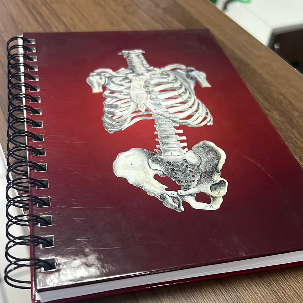 
                  
                    Cauderno medical notebooks with spiral, hard cover. 
                  
                