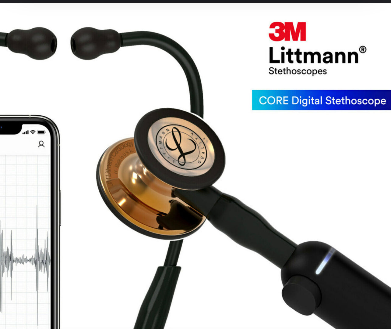 
                  
                    3M Littmann Core Digital Stethoscope
                  
                