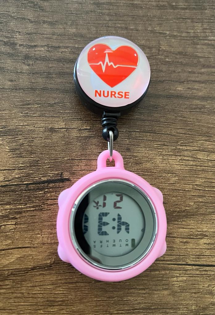 
                  
                    Digital Nursing Watch with Second Hand
                  
                