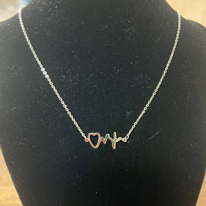 Necklace with Medical Design for Women, Stainless Steel Chain with Pendant.