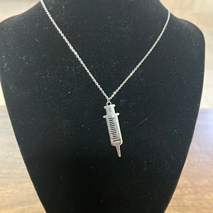 Necklace with Medical Design for Women, Stainless Steel Chain with Pendant.