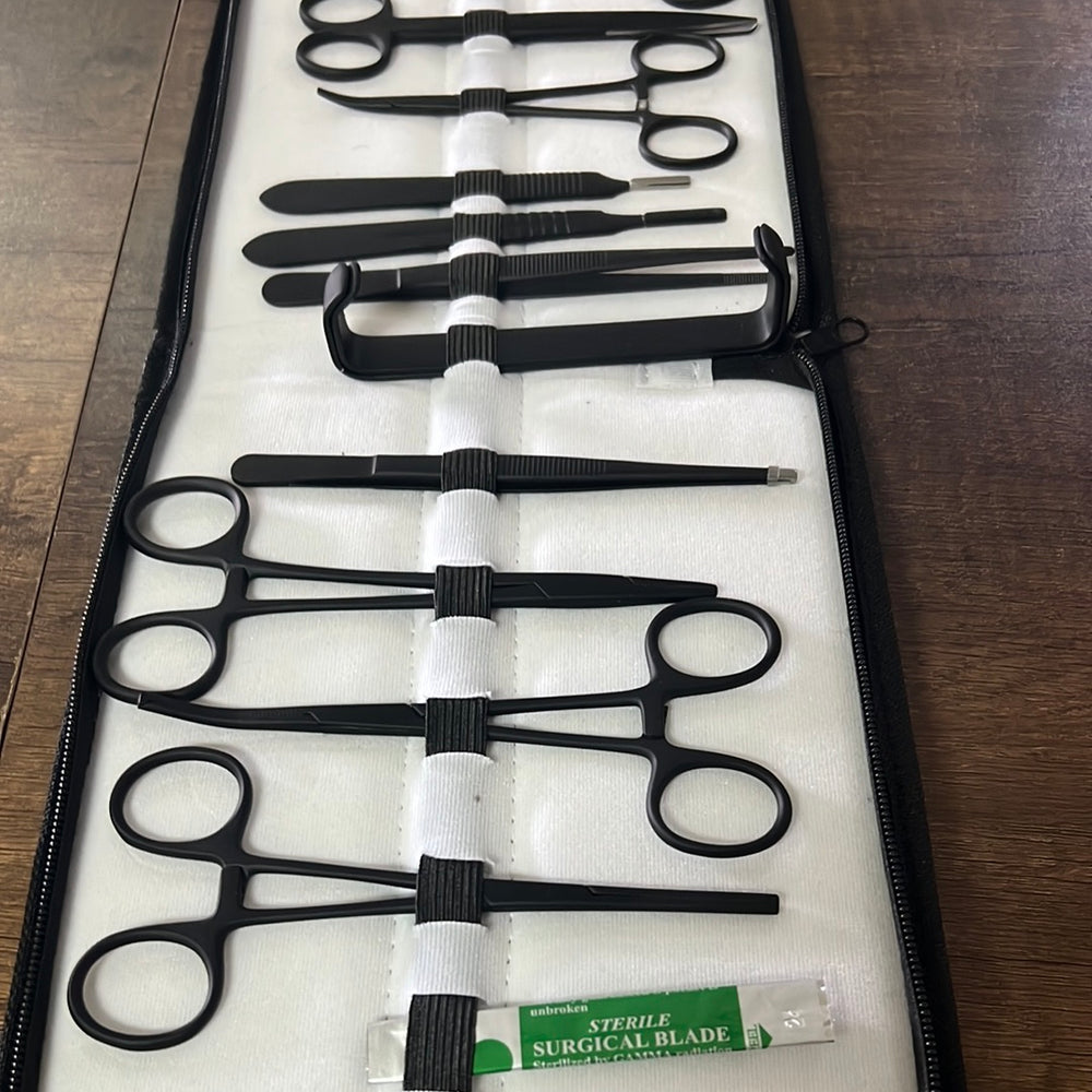 
                  
                    Minor Surgery Kit of 15 Pieces in Stainless Steel
                  
                