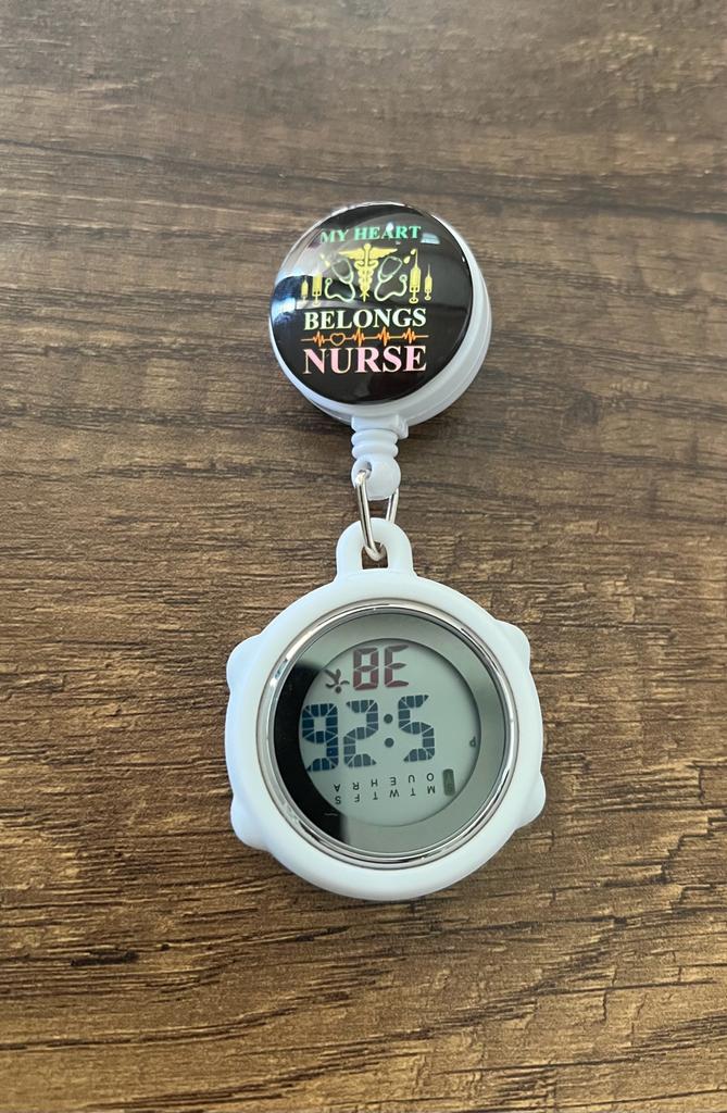 
                  
                    Digital Nursing Watch with Second Hand
                  
                