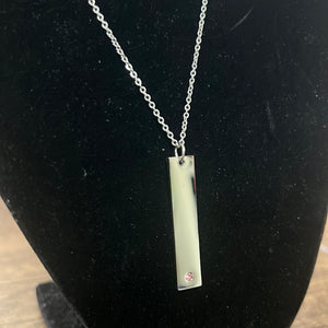 Necklace with Medical Design for Women, Stainless Steel Chain with Pendant.