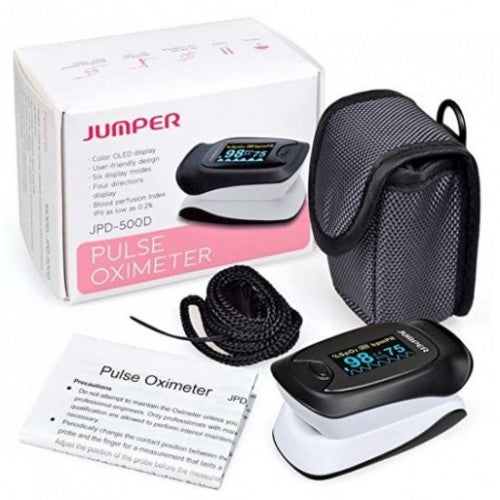 
                  
                    Jumper Pulse Oximeter with Dual Color OLED Display 
                  
                