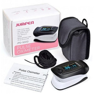 Jumper Pulse Oximeter with Dual Color OLED Display 
